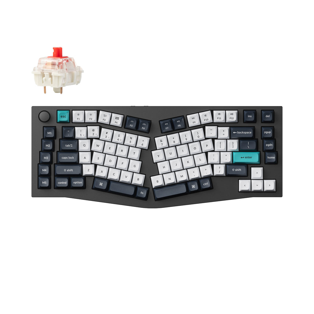 Keychron Q10 Max (Alice-Layout) QMK/VIA kabellose Custom mechanische Tastatur (US-ANSI-Layout)