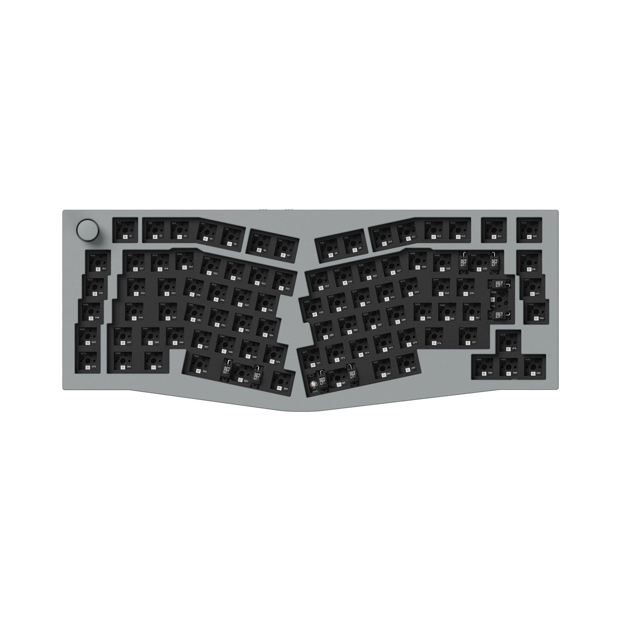 Keychron Q10 Pro (Alice-Layout) QMK/VIA kabellose Custom mechanische Tastatur (US Layout)