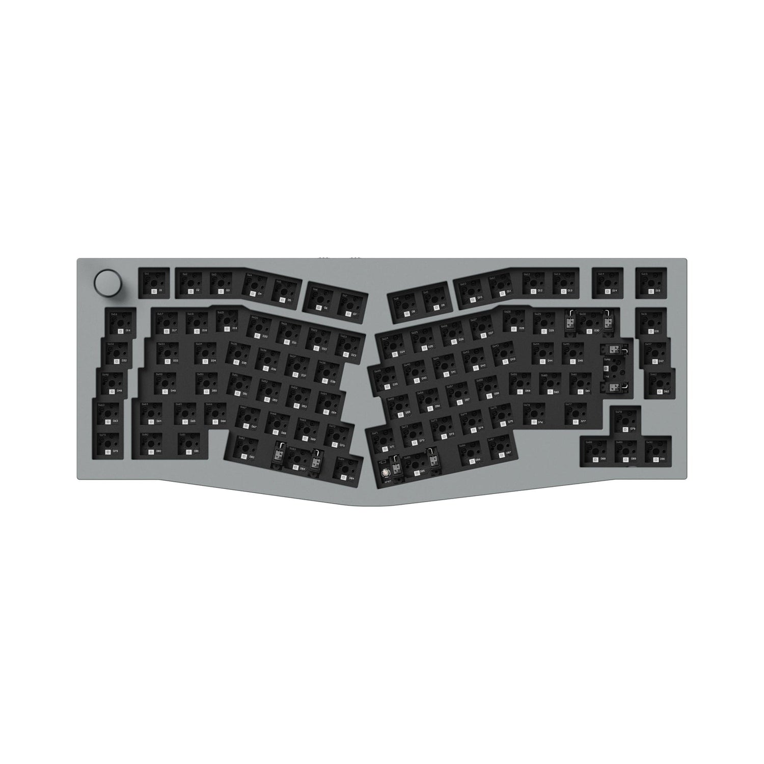 Keychron Q10 Pro (Alice-Layout) QMK/VIA kabellose Custom mechanische Tastatur (US Layout)