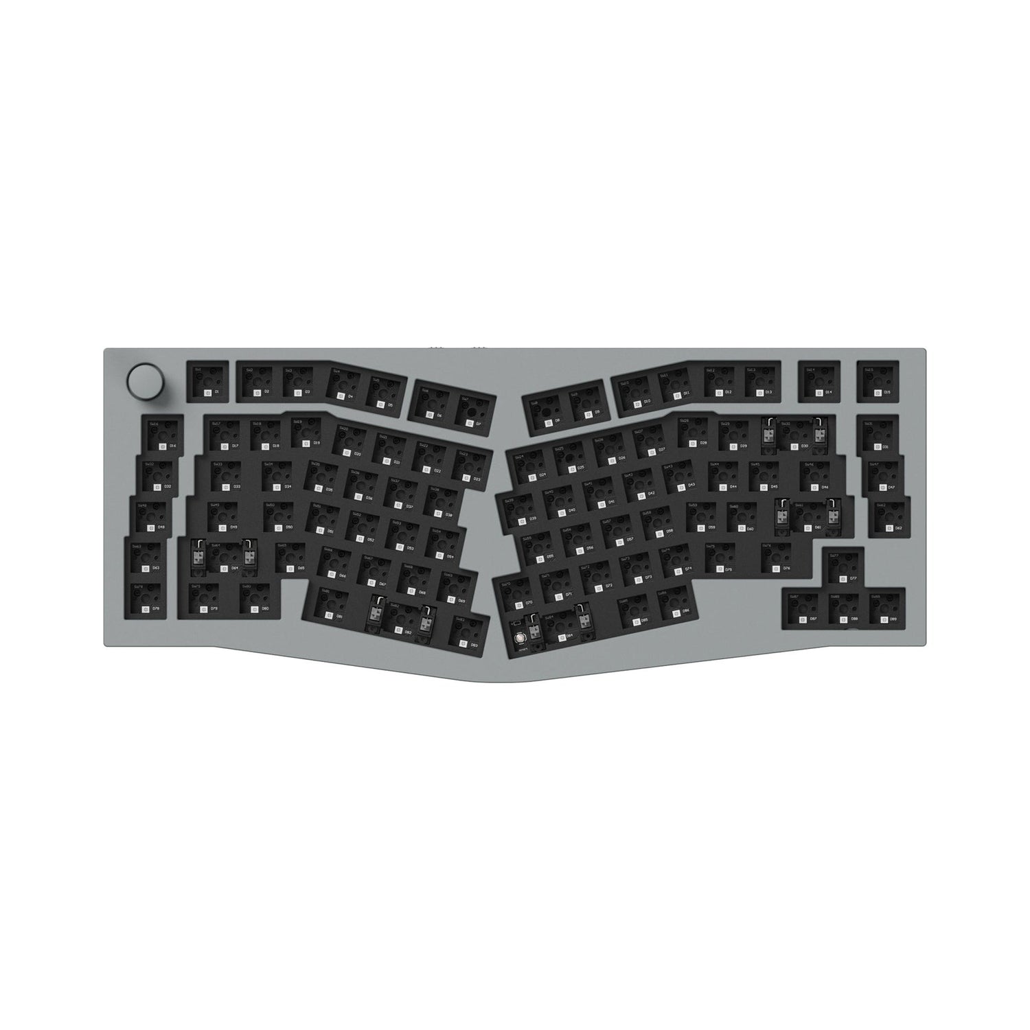 Keychron Q10 Pro (Alice-Layout) QMK/VIA kabellose Custom mechanische Tastatur (US Layout)