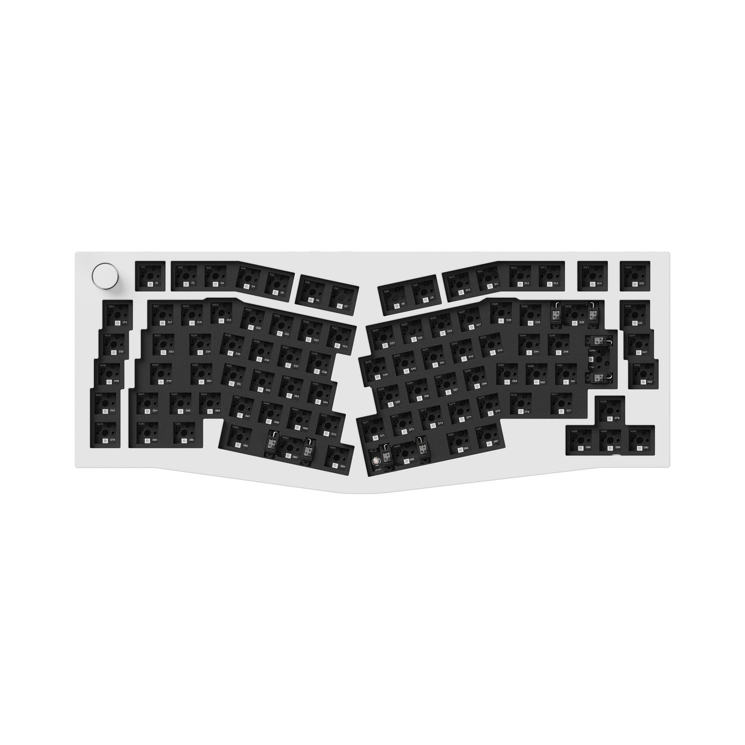 Keychron Q10 Pro (Alice-Layout) QMK/VIA kabellose Custom mechanische Tastatur (US Layout)