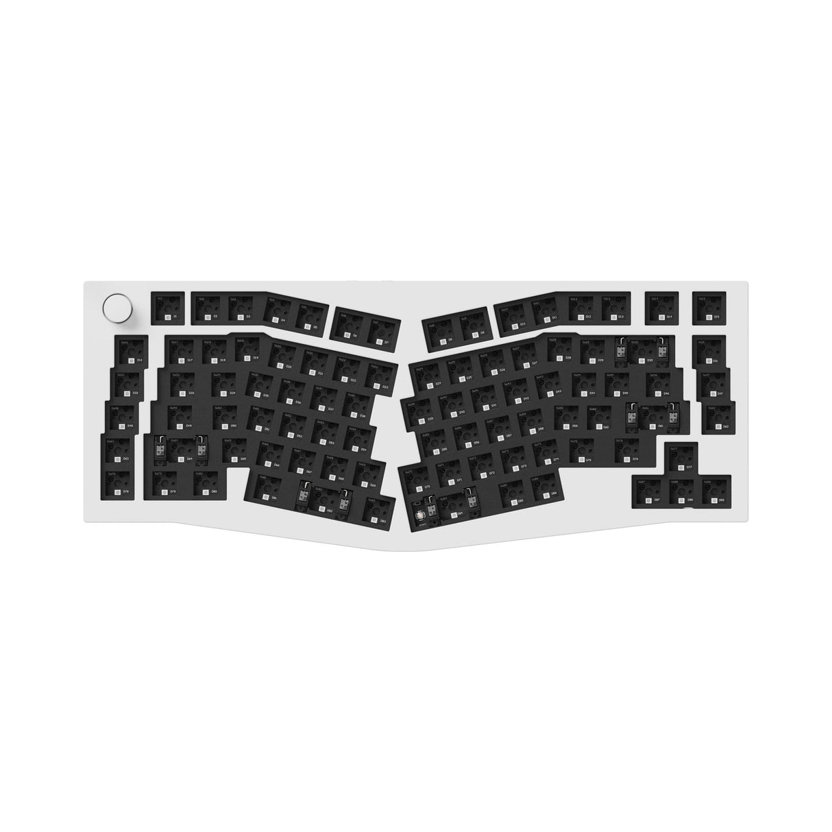 Keychron Q10 Pro (Alice-Layout) QMK/VIA kabellose Custom mechanische Tastatur (US Layout)