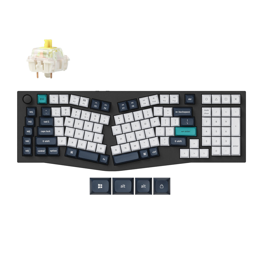 Keychron Q13 Max (Alice Layout) QMK Wireless Custom Mechanical Keyboard(US ANSI Layout)