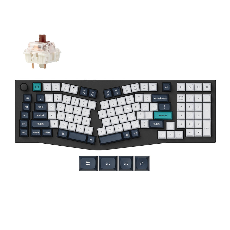 Keychron Q13 Max (Alice Layout) QMK Wireless Custom Mechanical Keyboard(US ANSI Layout)
