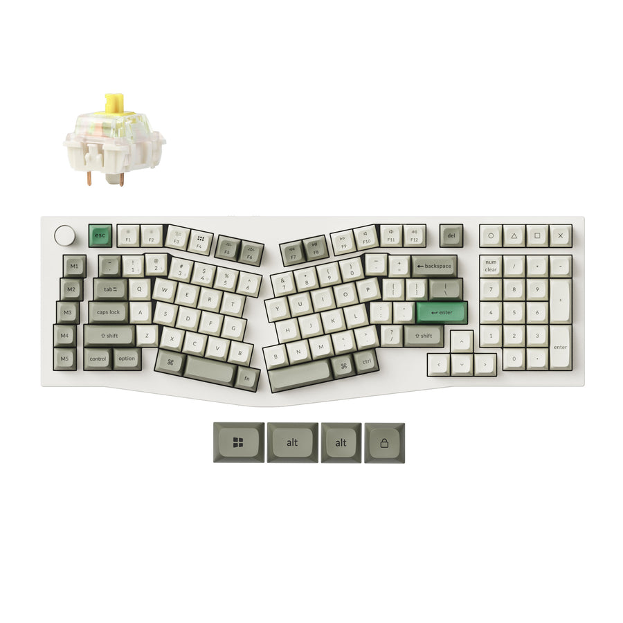 Keychron Q13 Max (Alice Layout) QMK Wireless Custom Mechanical Keyboard(US ANSI Layout)