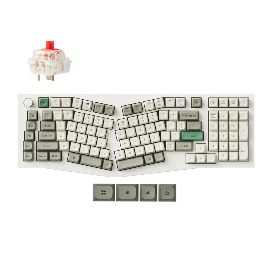 Keychron Q13 Max (Alice Layout) QMK Wireless Custom Mechanical Keyboard(US ANSI Layout)