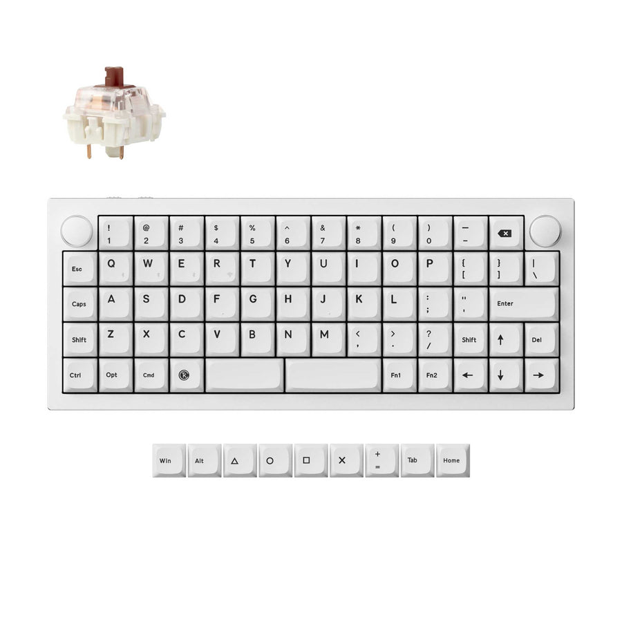 Keychron Q15 Max QMK Kabellose benutzerdefinierte mechanische Tastatur