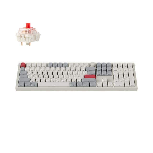 Keychron Q6 Max QMK/VIA Kabellose Benutzerdefinierte Mechanische Tastatur (US ANSI Layout)