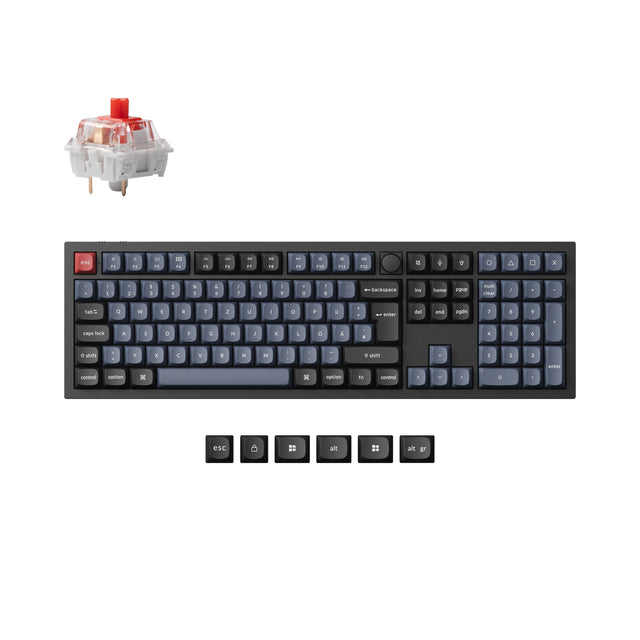 Keychron Q6 Pro QMK/VIA Kabellose Benutzerdefinierte Mechanische Tastatur ISO Layout Kollektion