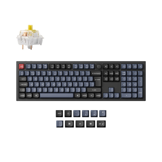 Keychron Q6 Pro QMK/VIA Kabellose Benutzerdefinierte Mechanische Tastatur ISO Layout Kollektion
