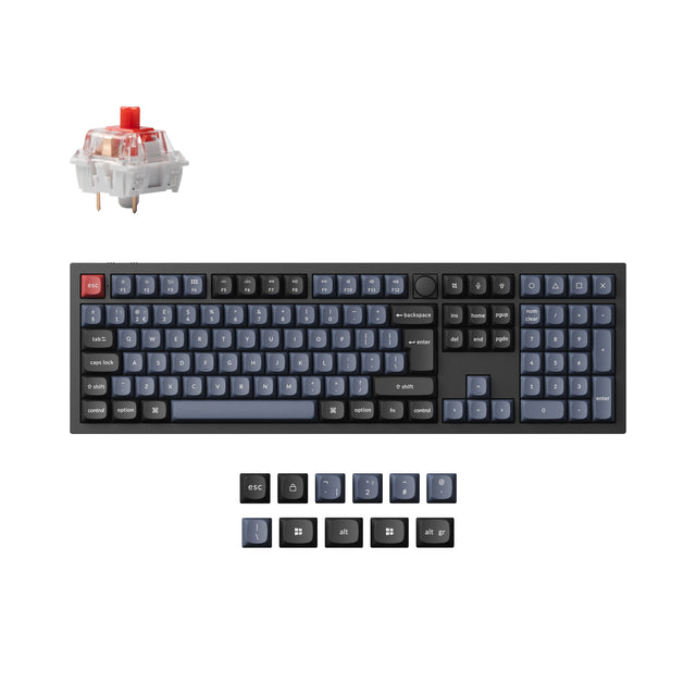 Keychron Q6 Pro QMK/VIA Kabellose Benutzerdefinierte Mechanische Tastatur ISO Layout Kollektion