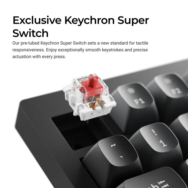 Keychron V6 8K QMK Wired Custom Mechanical Keyboard(ANSI US Layout)