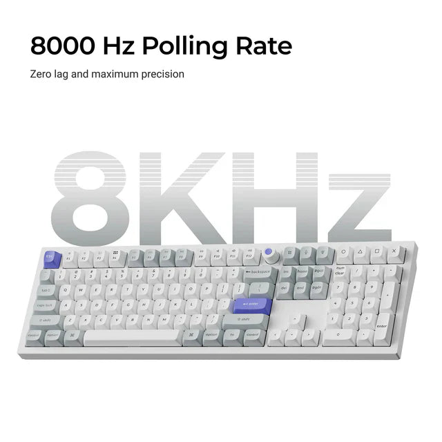 Keychron Q6 HE 8K Magnetische Schalter Tastatur(US ANSI layout)