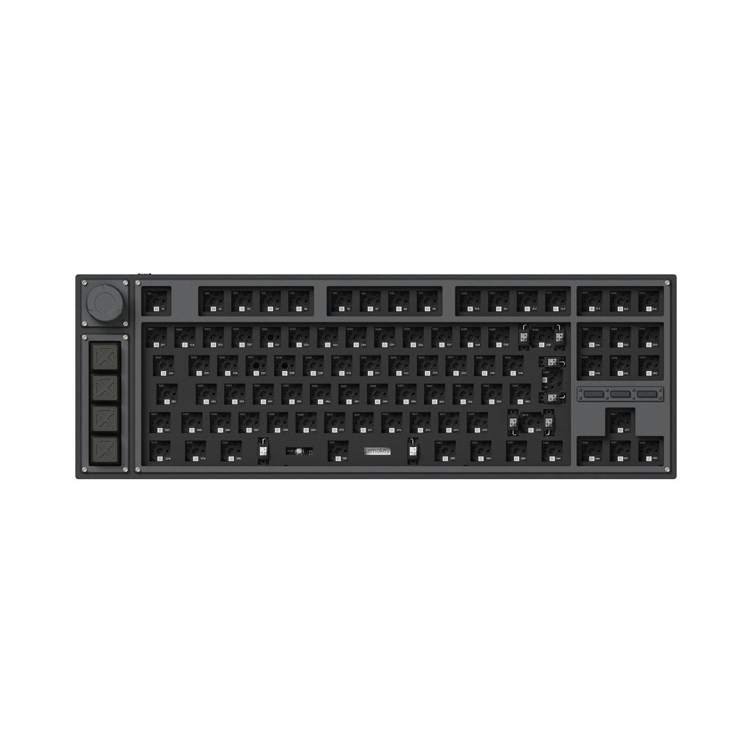 Lemokey L3 QMK/VIA Wireless Custom Mechanical Keyboard (US Layout)