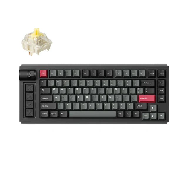 Lemokey L1 QMK/VIA Kabellose Benutzerdefinierte Gaming-Tastatur