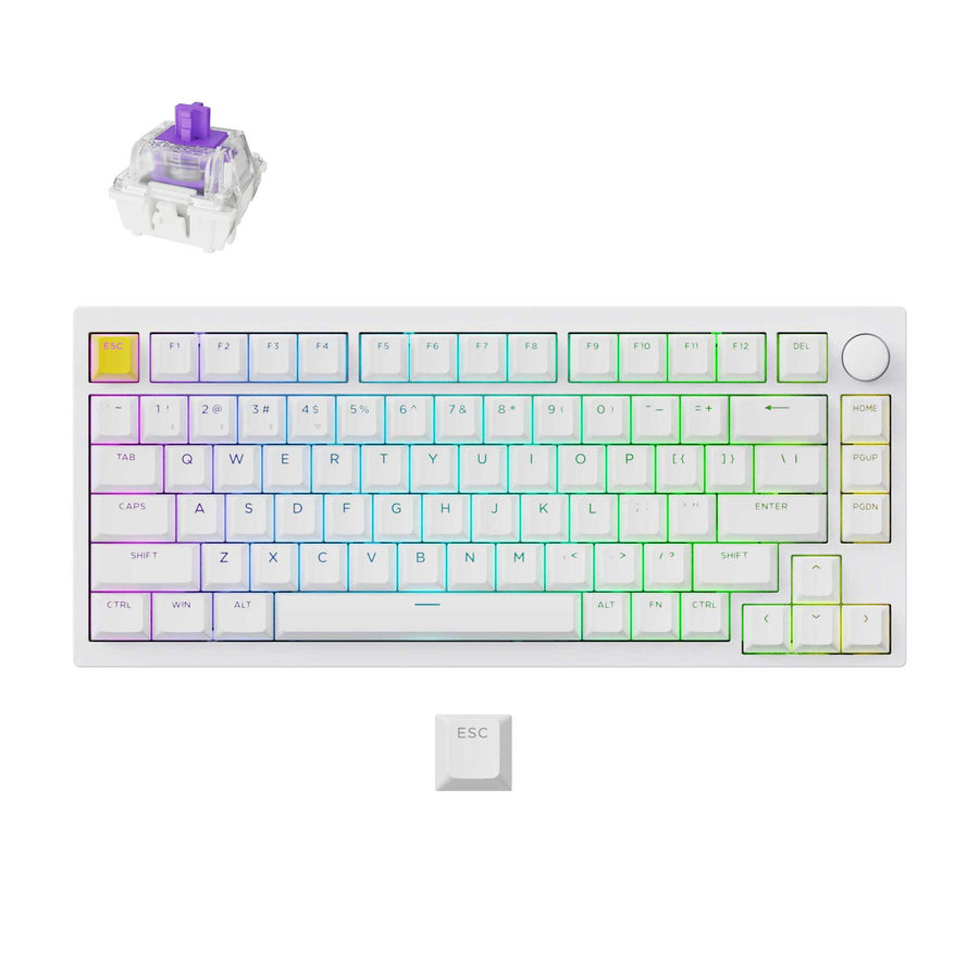 Lemokey P1 HE Kabelloser Magnetischer Schalter Benutzerdefinierte Gaming-Tastatur