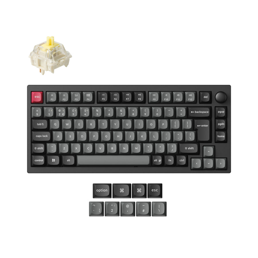 Lemokey P1 QMK Kabellose Benutzerdefinierte Mechanische Tastatur ISO Layout Sammlung