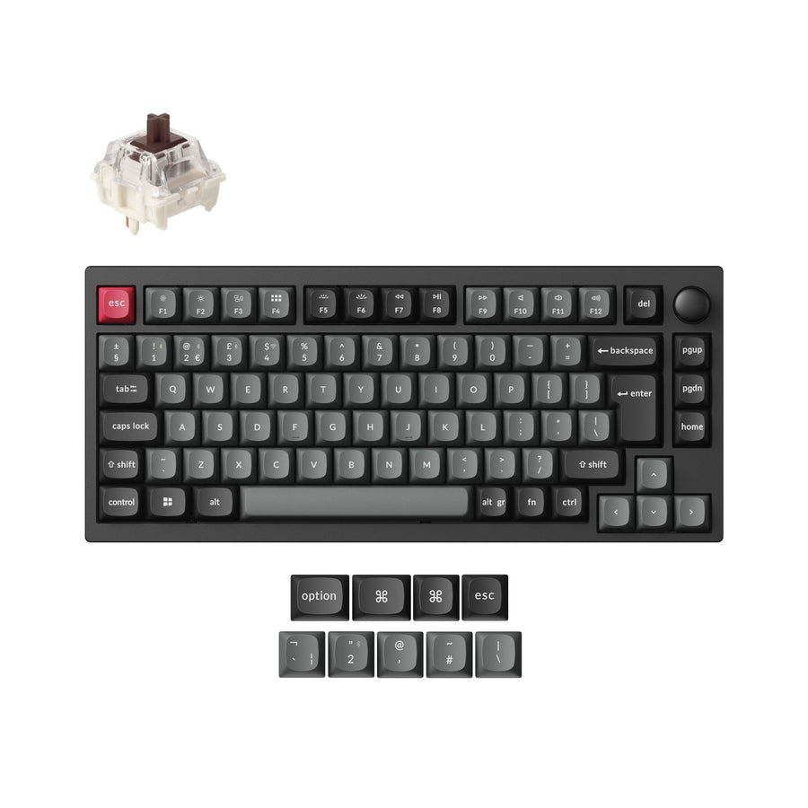 Lemokey P1 QMK Kabellose Benutzerdefinierte Mechanische Tastatur ISO Layout Sammlung