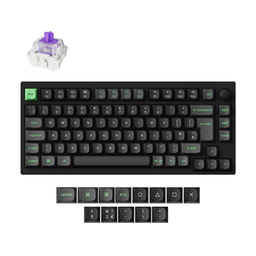 Lemokey P1 HE Wireless Magnetic Switch Custom Gaming Keyboard ISO Layout Collection