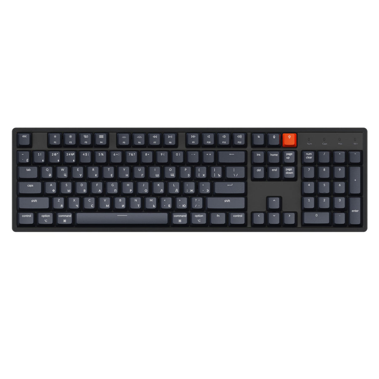 Keychron Russische Layout ABS Vollständiges Tastenkappen-Set