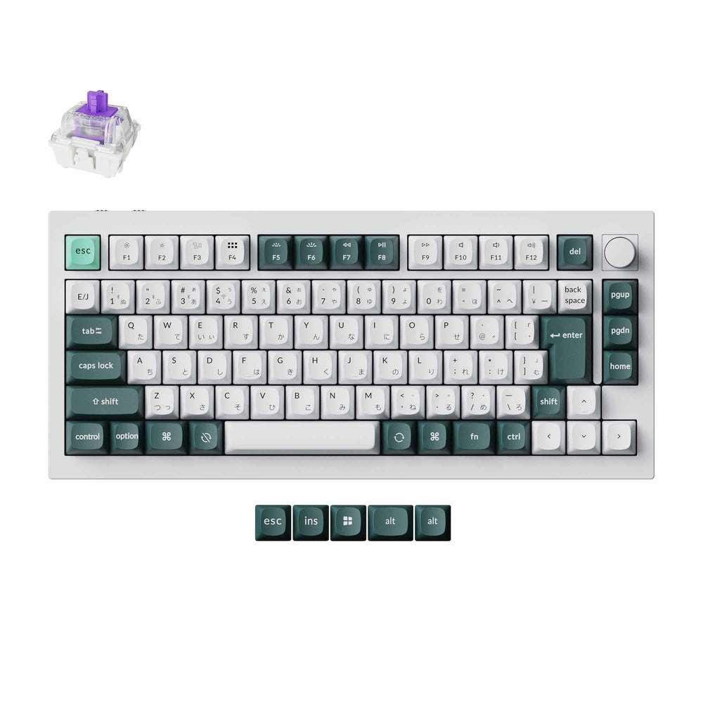 Keychron Q1 HE QMK Wireless Custom Keyboard ISO Layout Collection