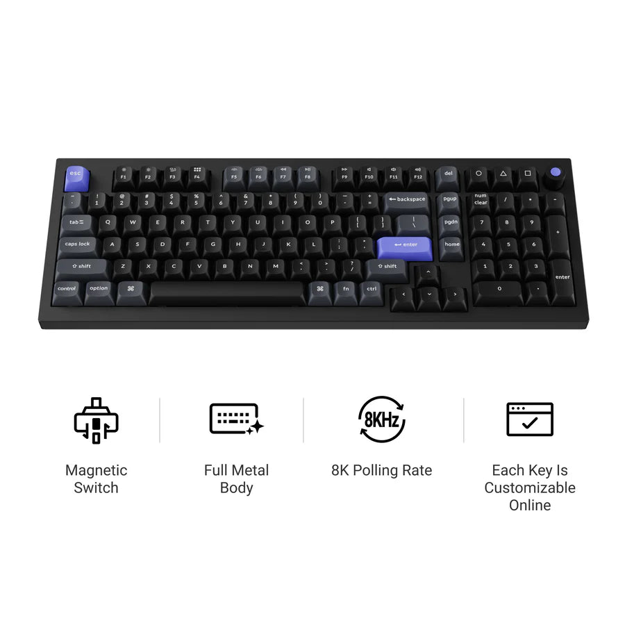 Keychron Q5 HE 8K Magnetic Switch Keyboard(US ANSI layout Only Wired Keyboard)