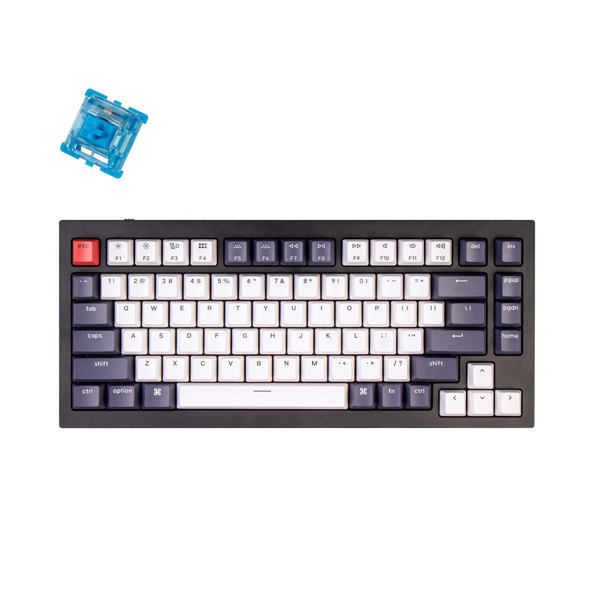 Keychron Q1 QMK Custom Mechanische Tastatur - Version 1