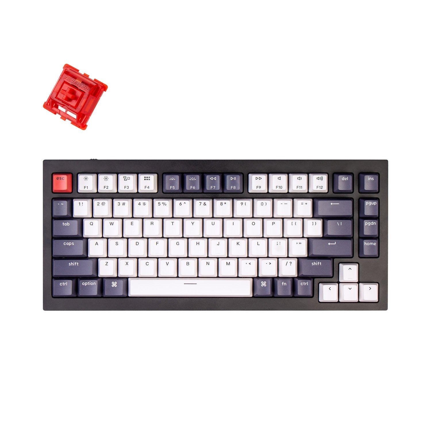 Keychron Q1 QMK Custom Mechanische Tastatur - Version 1
