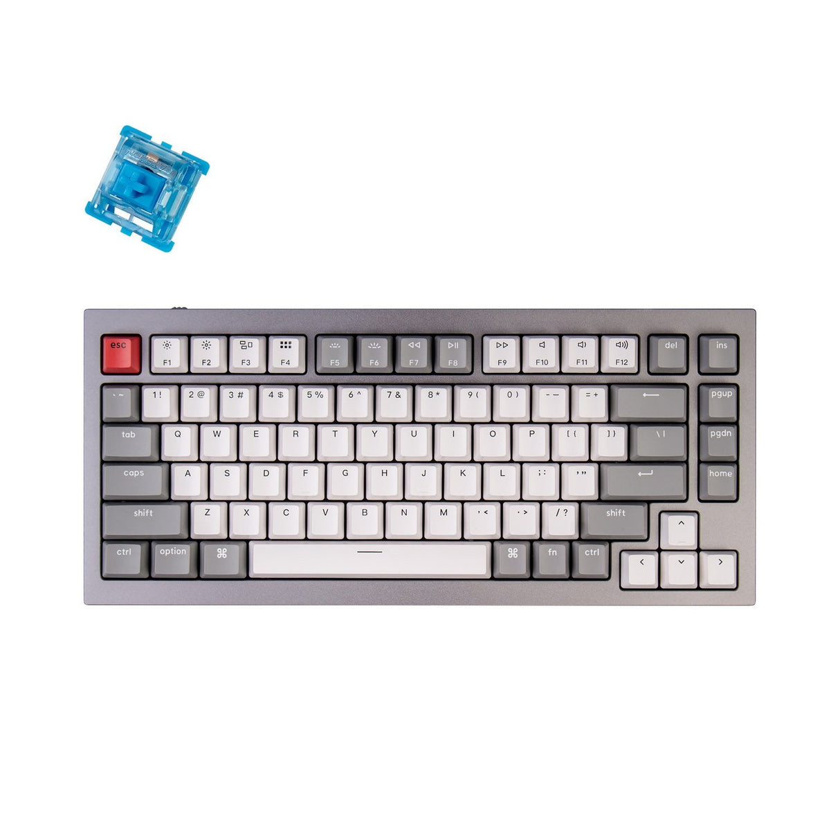 Keychron Q1 QMK Custom Mechanische Tastatur - Version 1