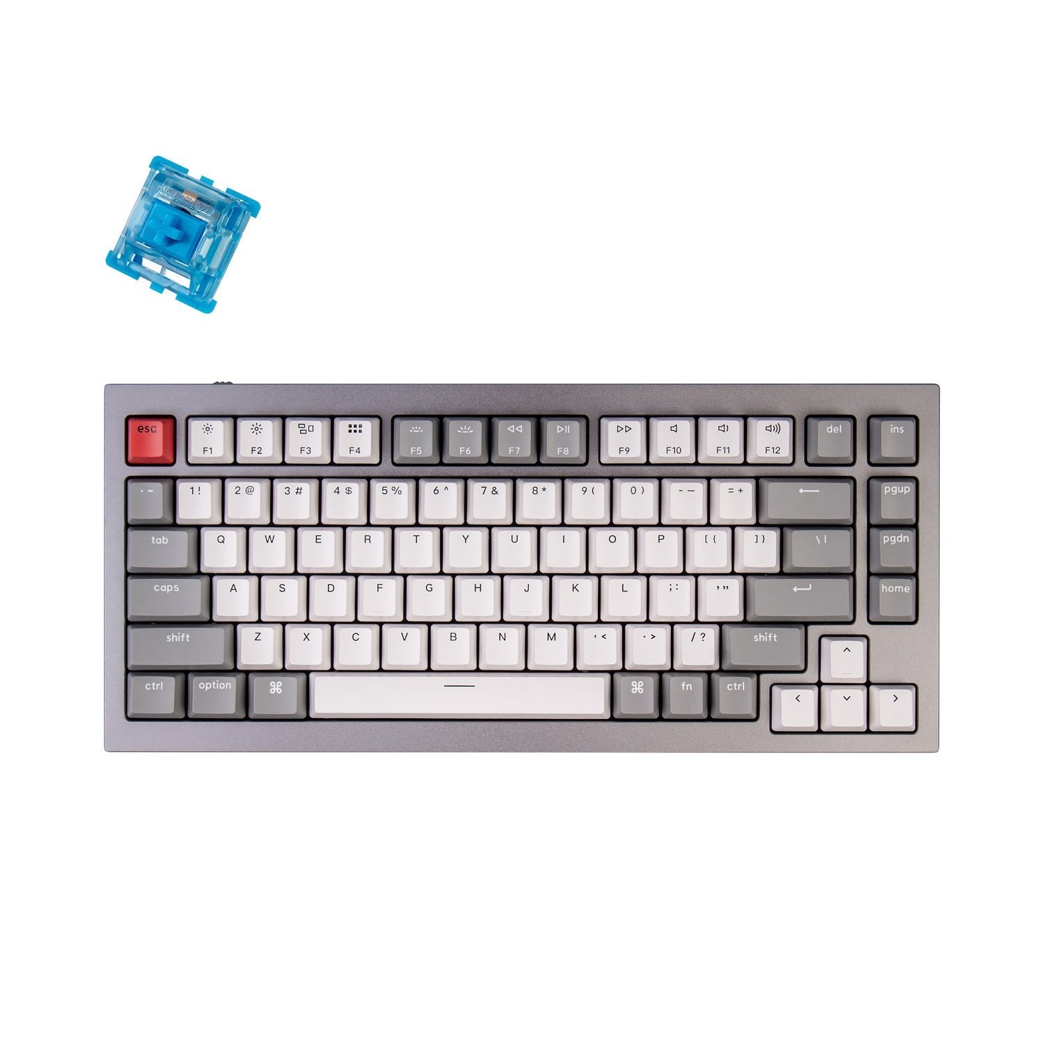 Keychron Q1 QMK Custom Mechanische Tastatur - Version 1