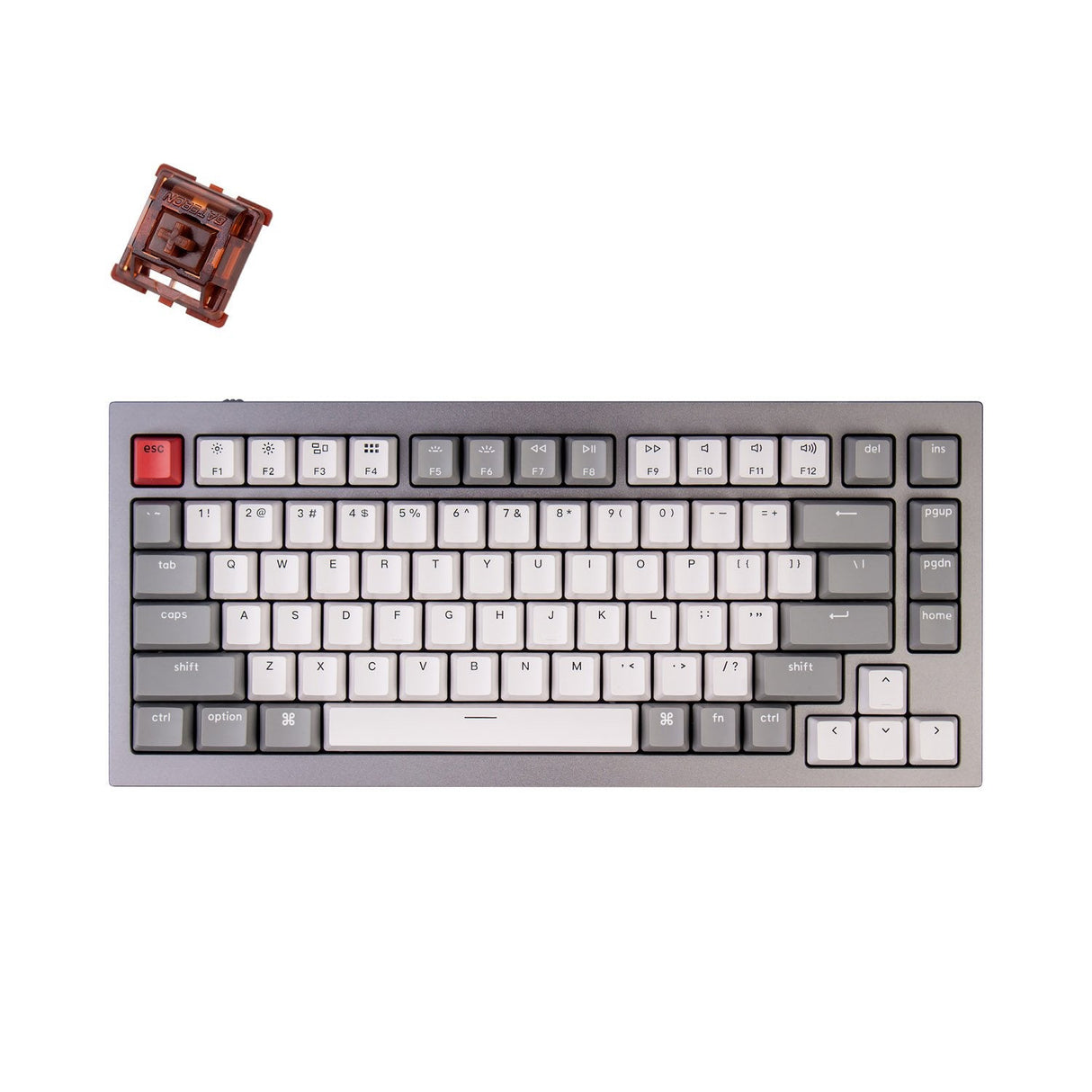 Keychron Q1 QMK Custom Mechanische Tastatur - Version 1