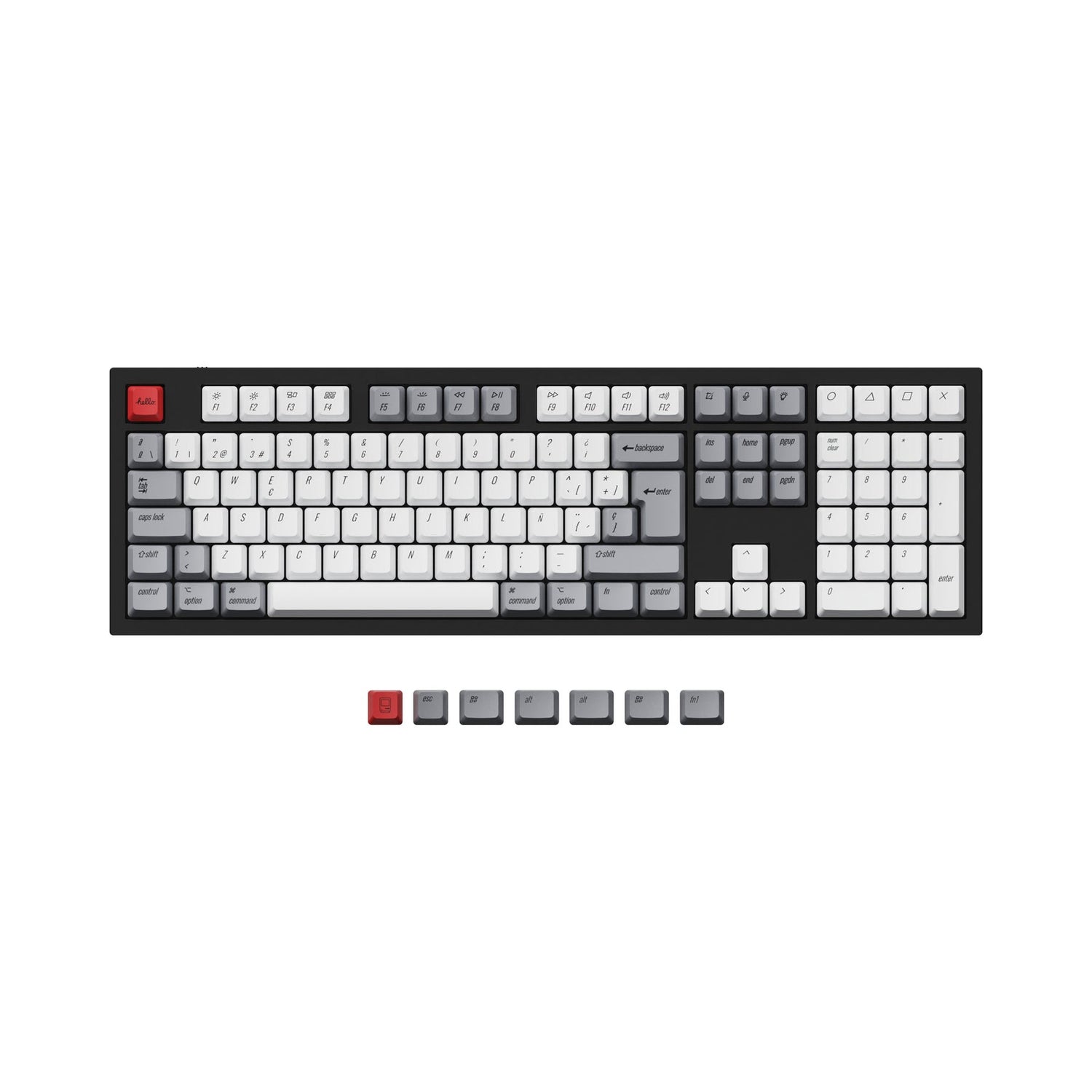 ISO & ANSI Q3 & Q4 & Q6 & K8 OEM Dye-Sub PBT Tastenkappensammlungt – Retro