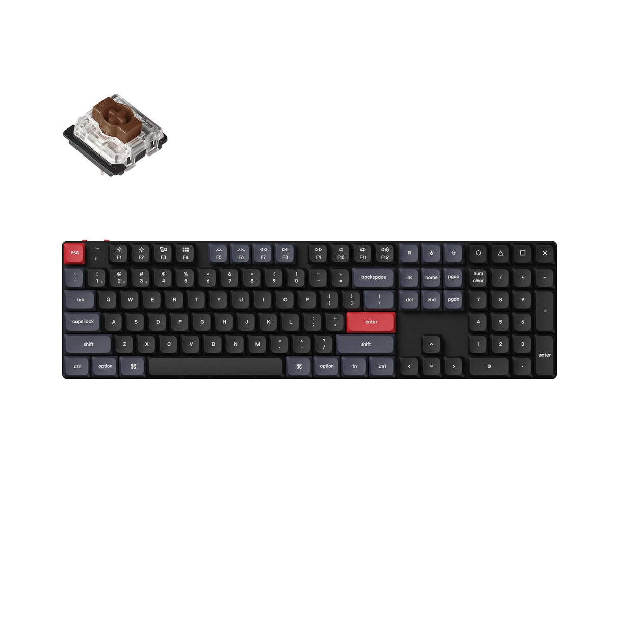 Keychron K5 Pro QMK/VIA kabellose Custom mechanische Tastatur (US-ANSI-Layout)