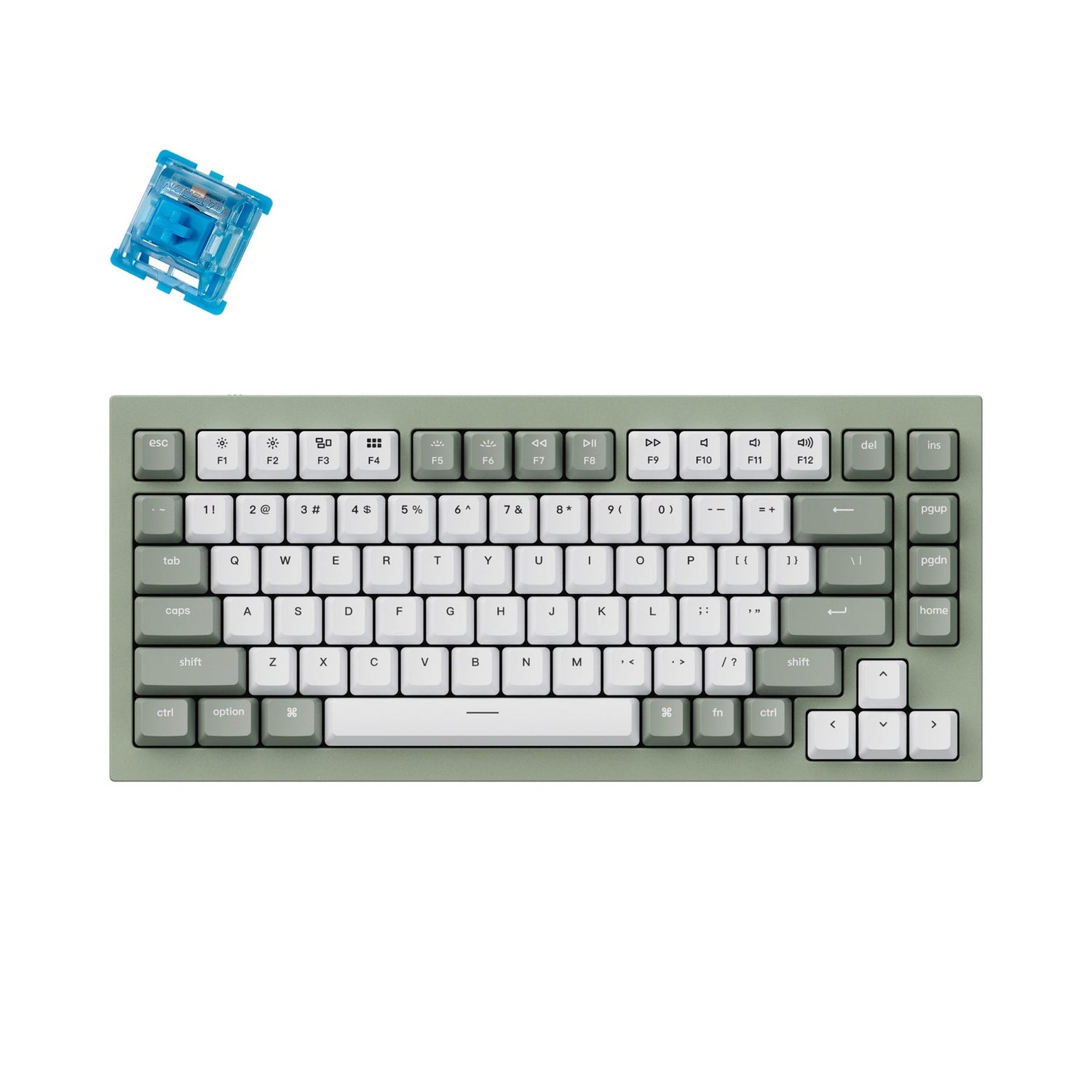 Keychron Q1 QMK Custom Mechanische Tastatur - Version 1