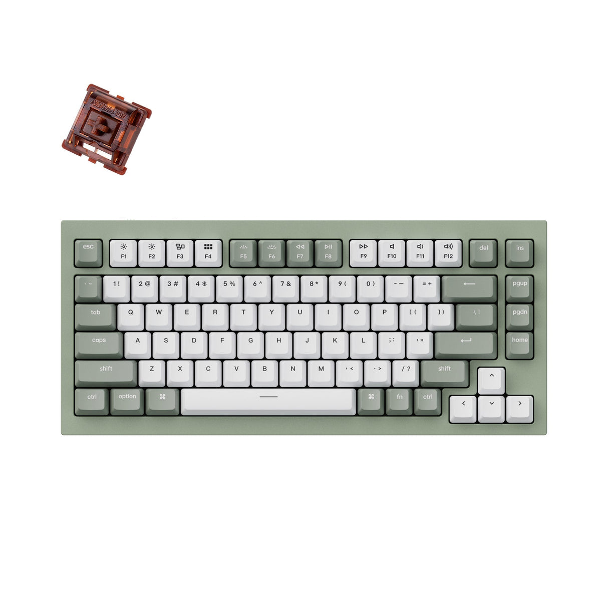 Keychron Q1 QMK Custom Mechanische Tastatur - Version 1