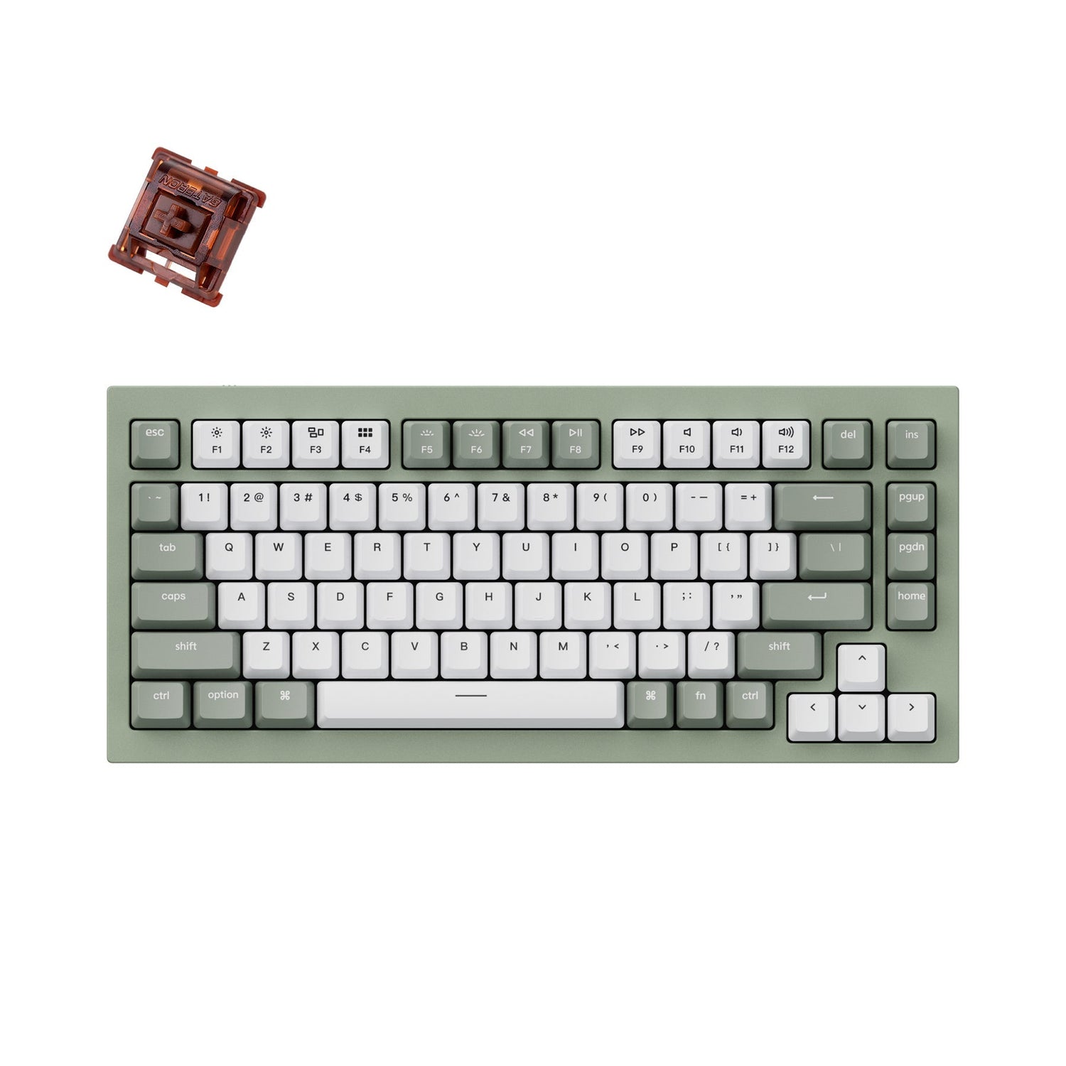 Keychron Q1 QMK Custom Mechanische Tastatur - Version 1