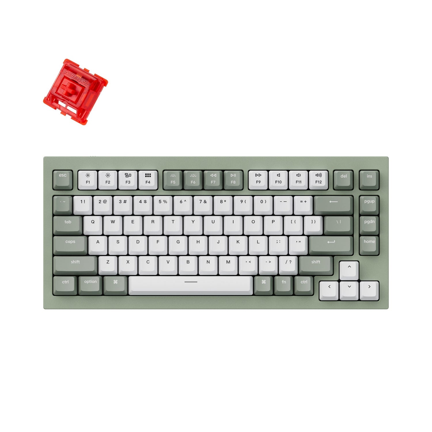 Keychron Q1 QMK Custom Mechanische Tastatur - Version 1