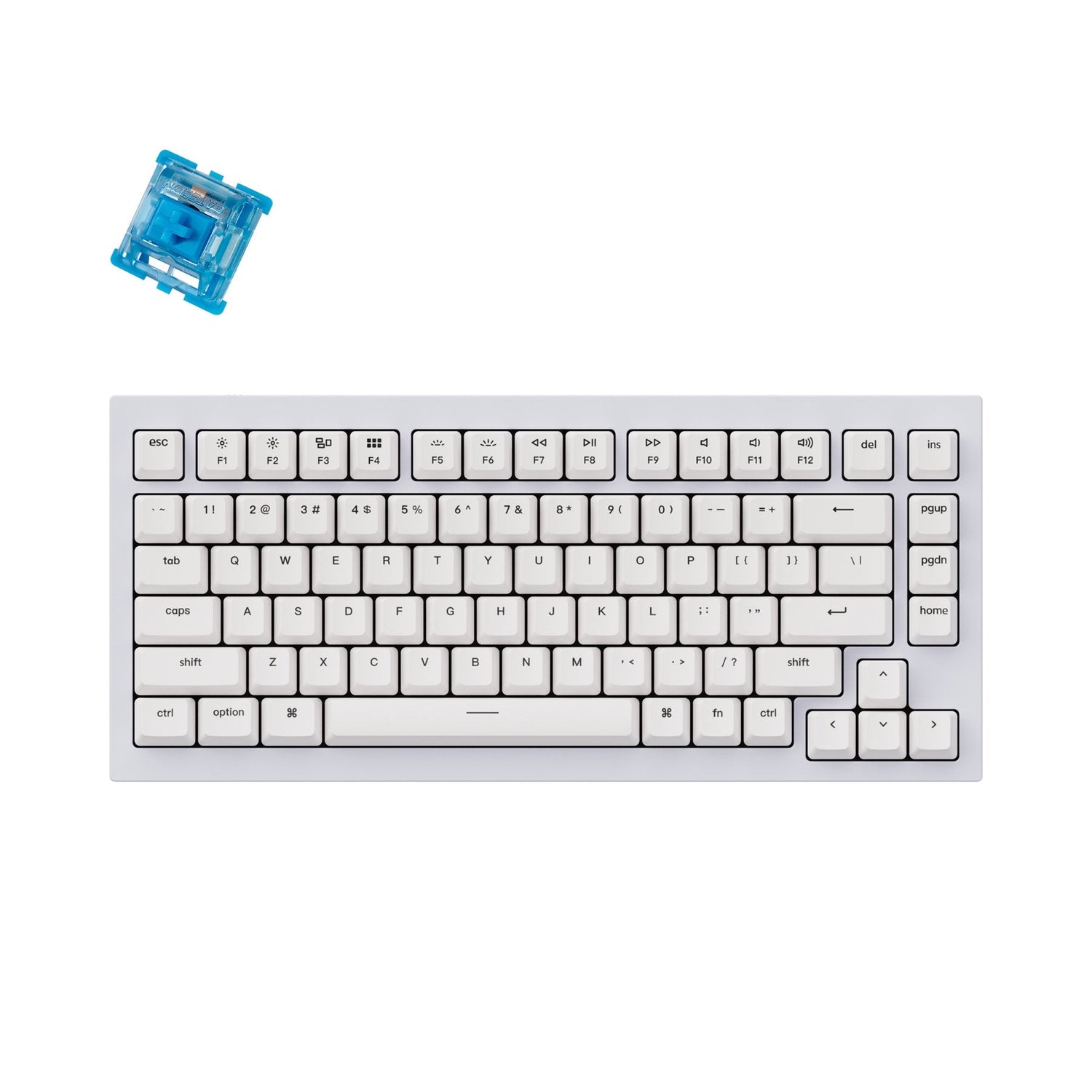Keychron Q1 QMK Custom Mechanische Tastatur - Version 1
