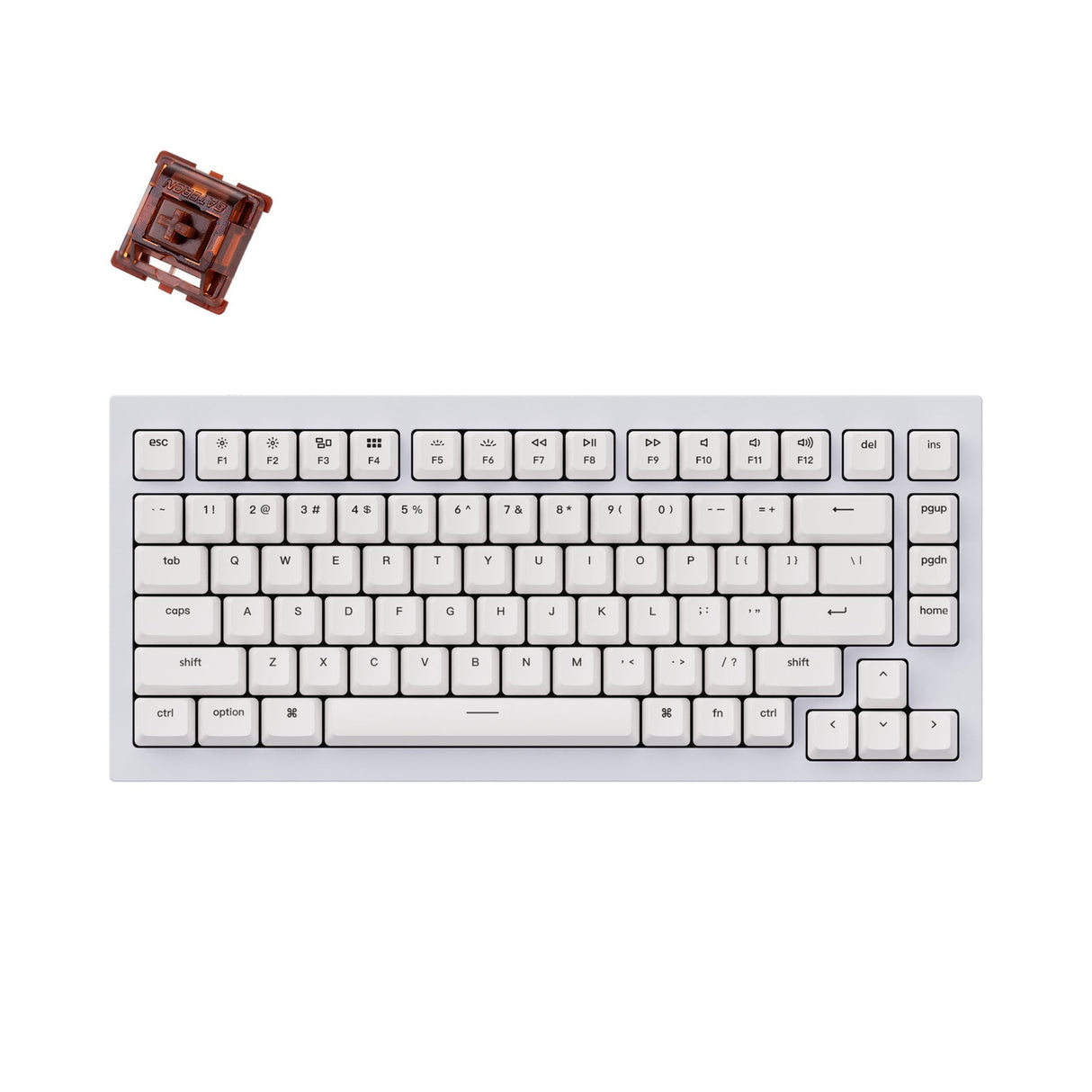Keychron Q1 QMK Custom Mechanische Tastatur - Version 1