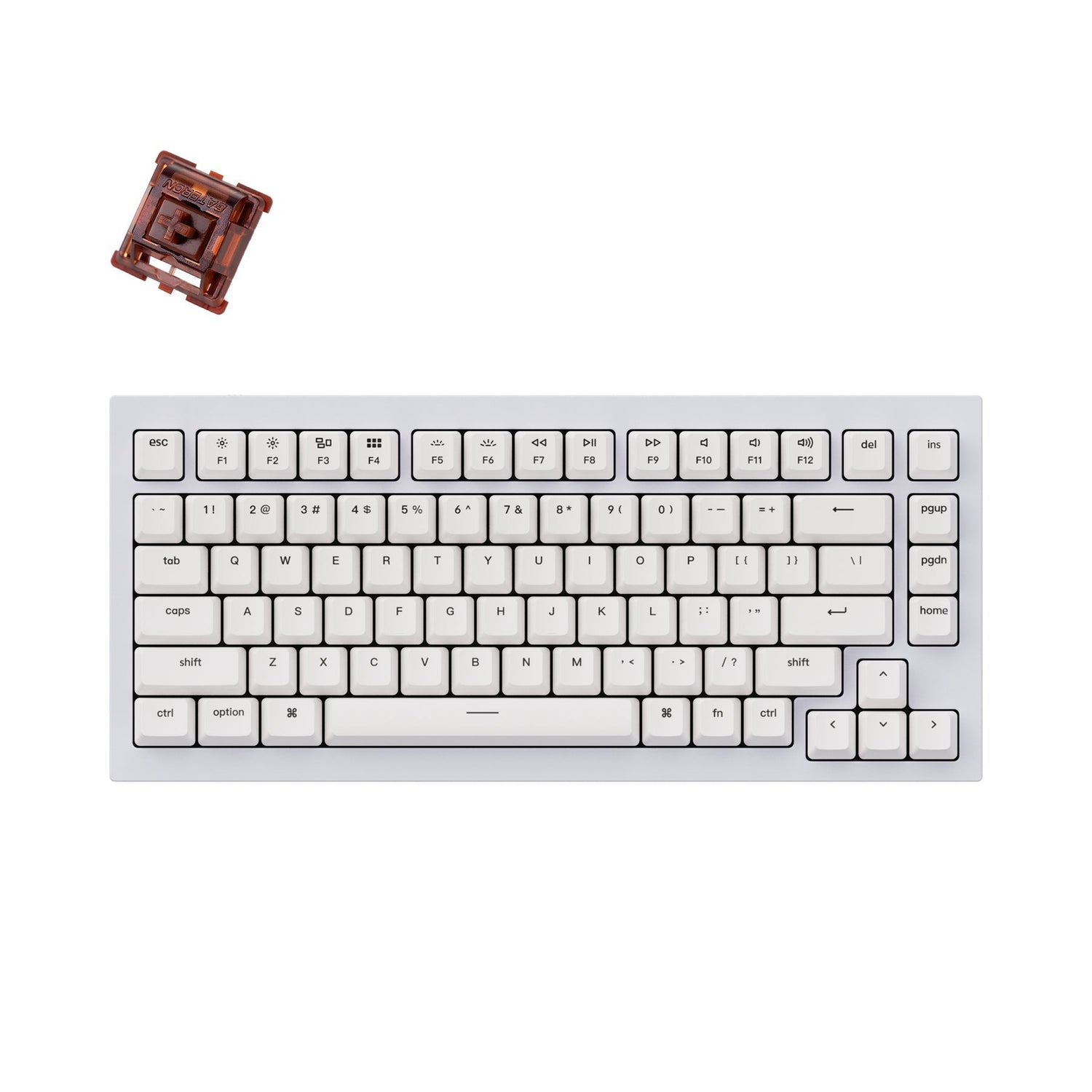 Keychron Q1 QMK Custom Mechanische Tastatur - Version 1