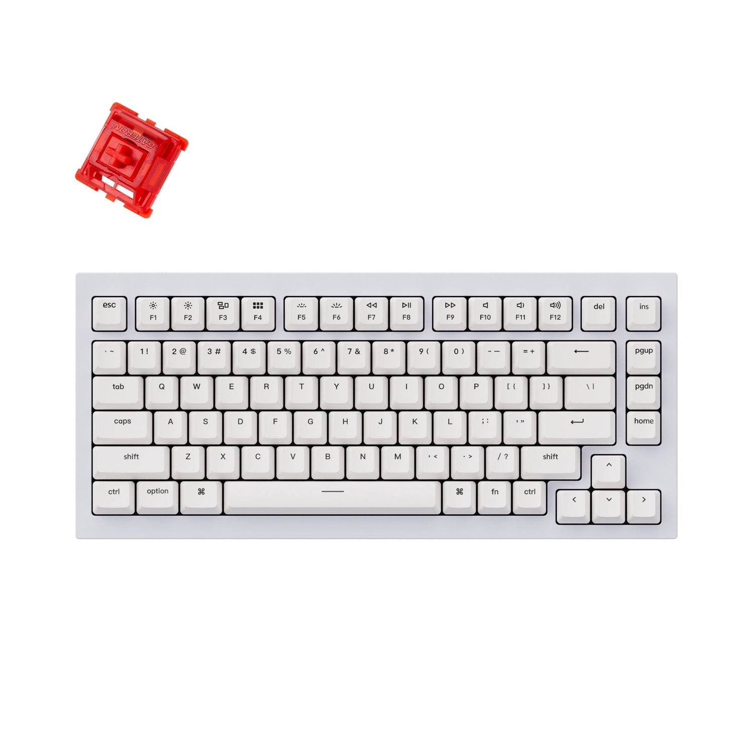 Keychron Q1 QMK Custom Mechanische Tastatur - Version 1