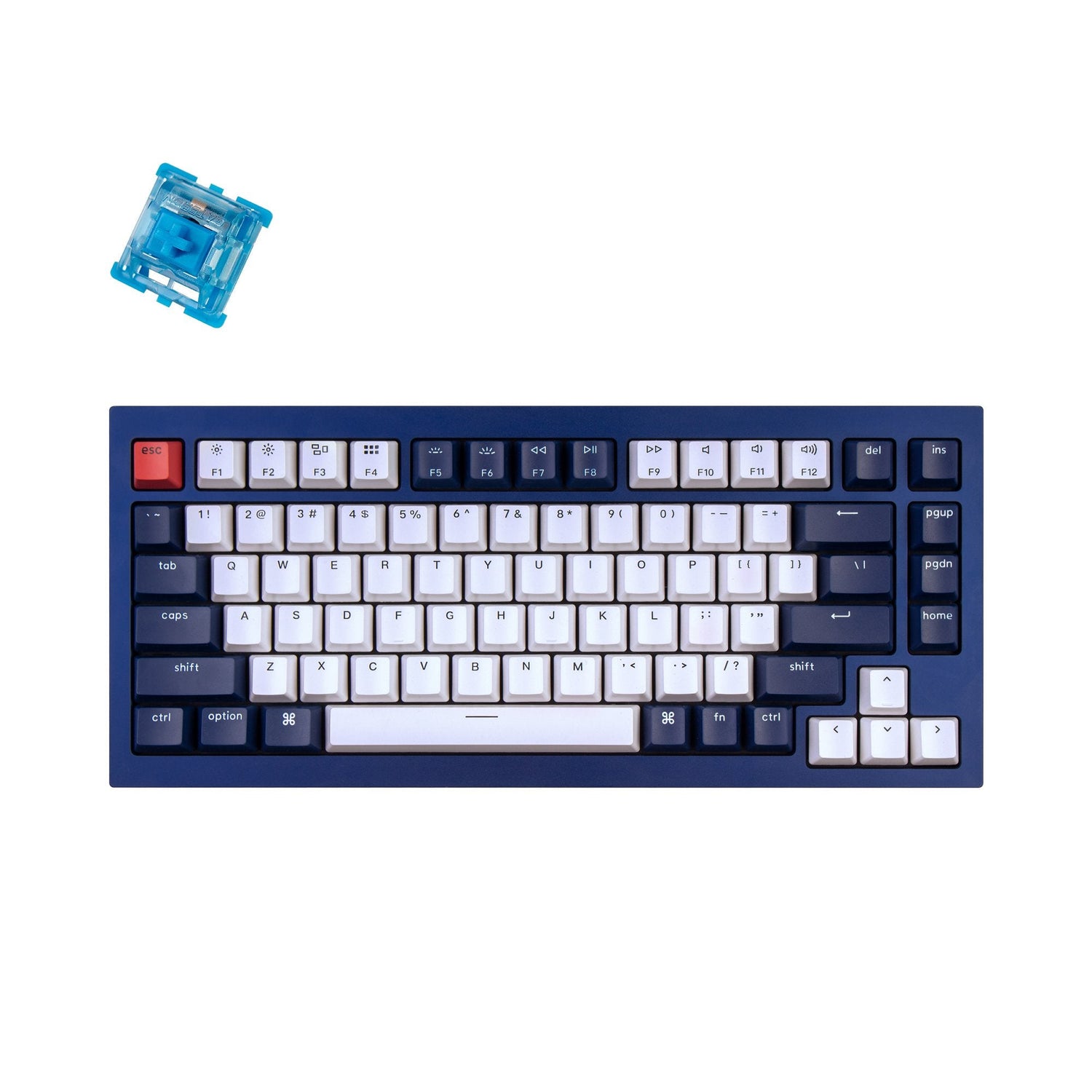 Keychron Q1 QMK Custom Mechanische Tastatur - Version 1