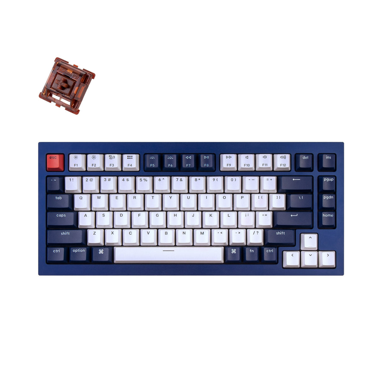 Keychron Q1 QMK Custom Mechanische Tastatur - Version 1