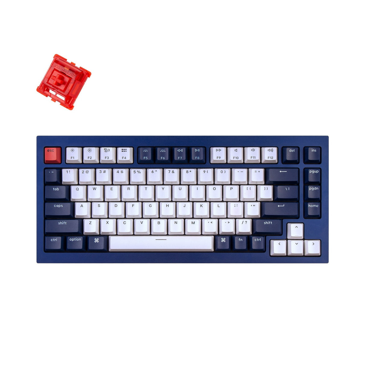 Keychron Q1 QMK Custom Mechanische Tastatur - Version 1