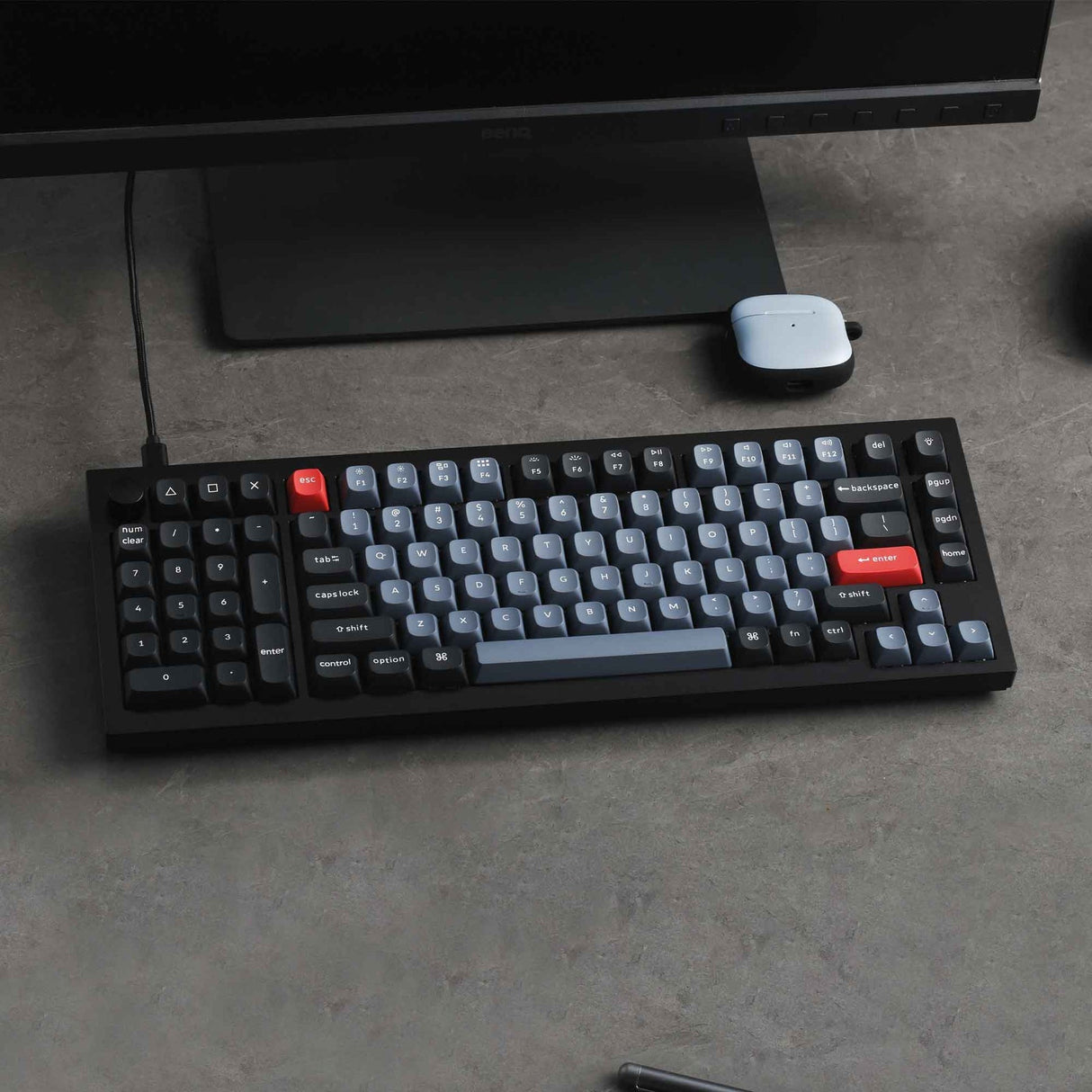 Keychron Q12 QMK Custom Mechanische Tastatur (US Layout)
