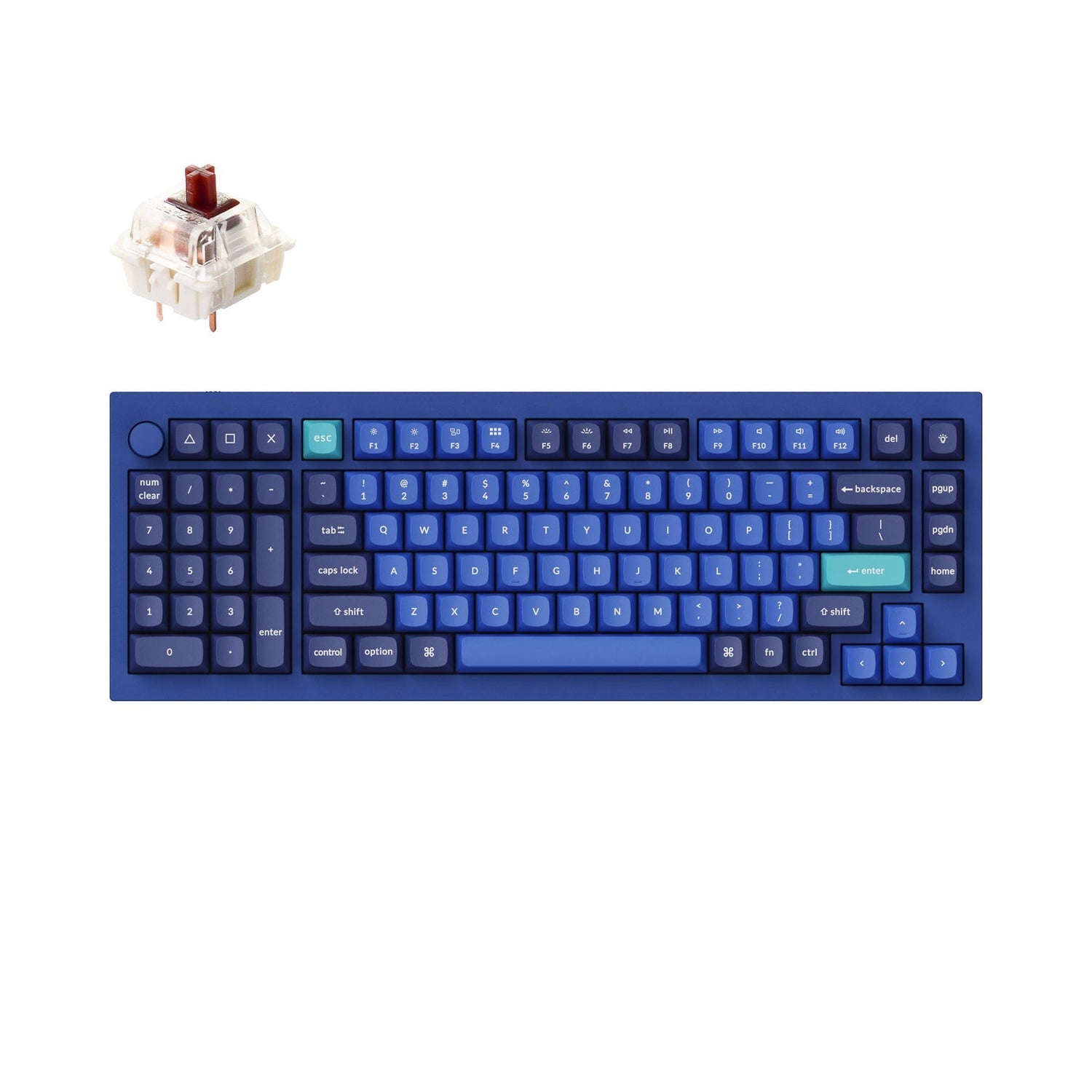 Keychron Q12 QMK Custom Mechanische Tastatur (US Layout)