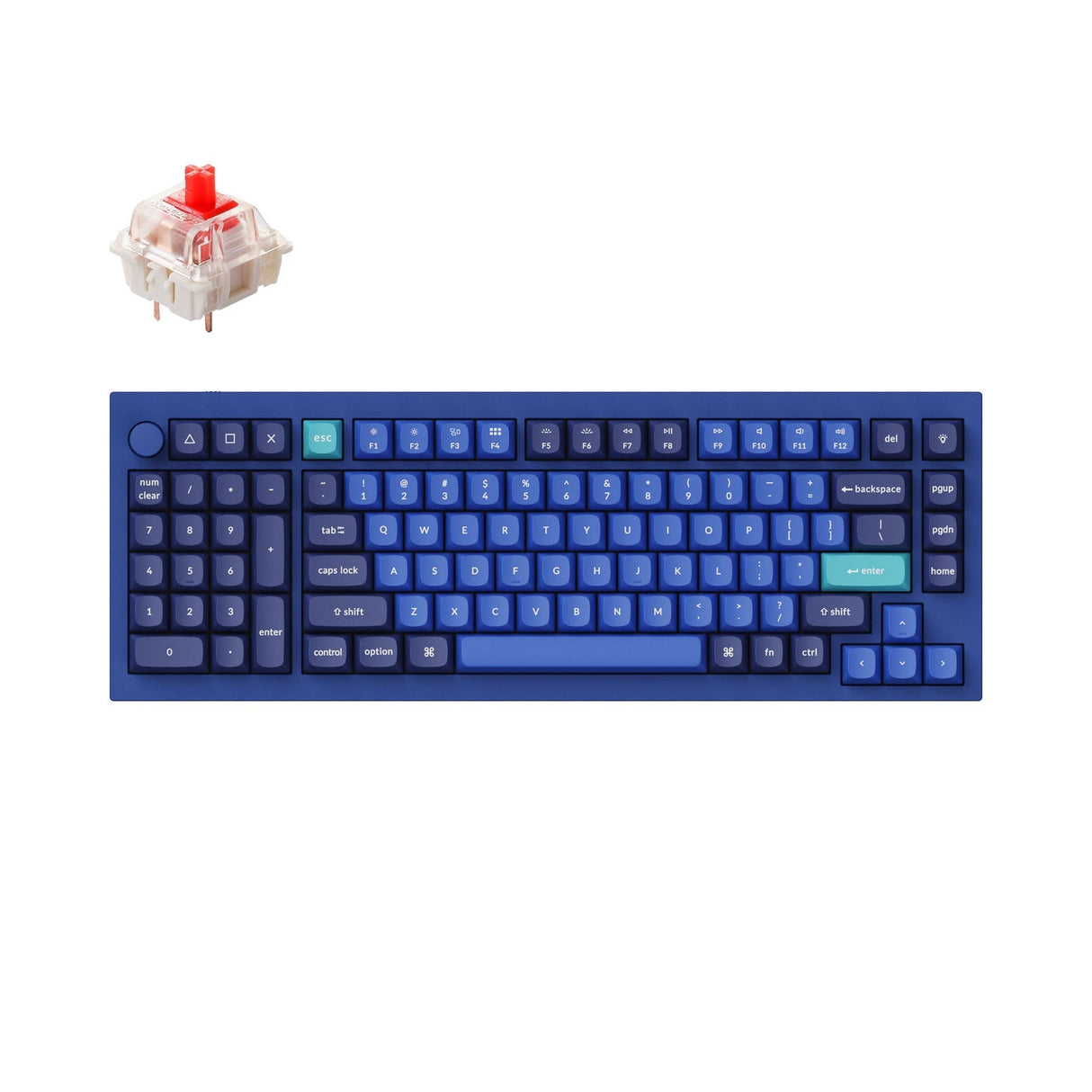 Keychron Q12 QMK Custom Mechanische Tastatur (US Layout)
