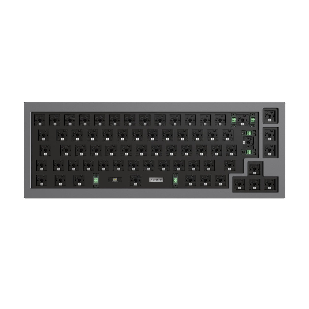 Keychron Q2 QMK Benutzerdefinierte mechanische Tastatur (US-ANSI-Layout)