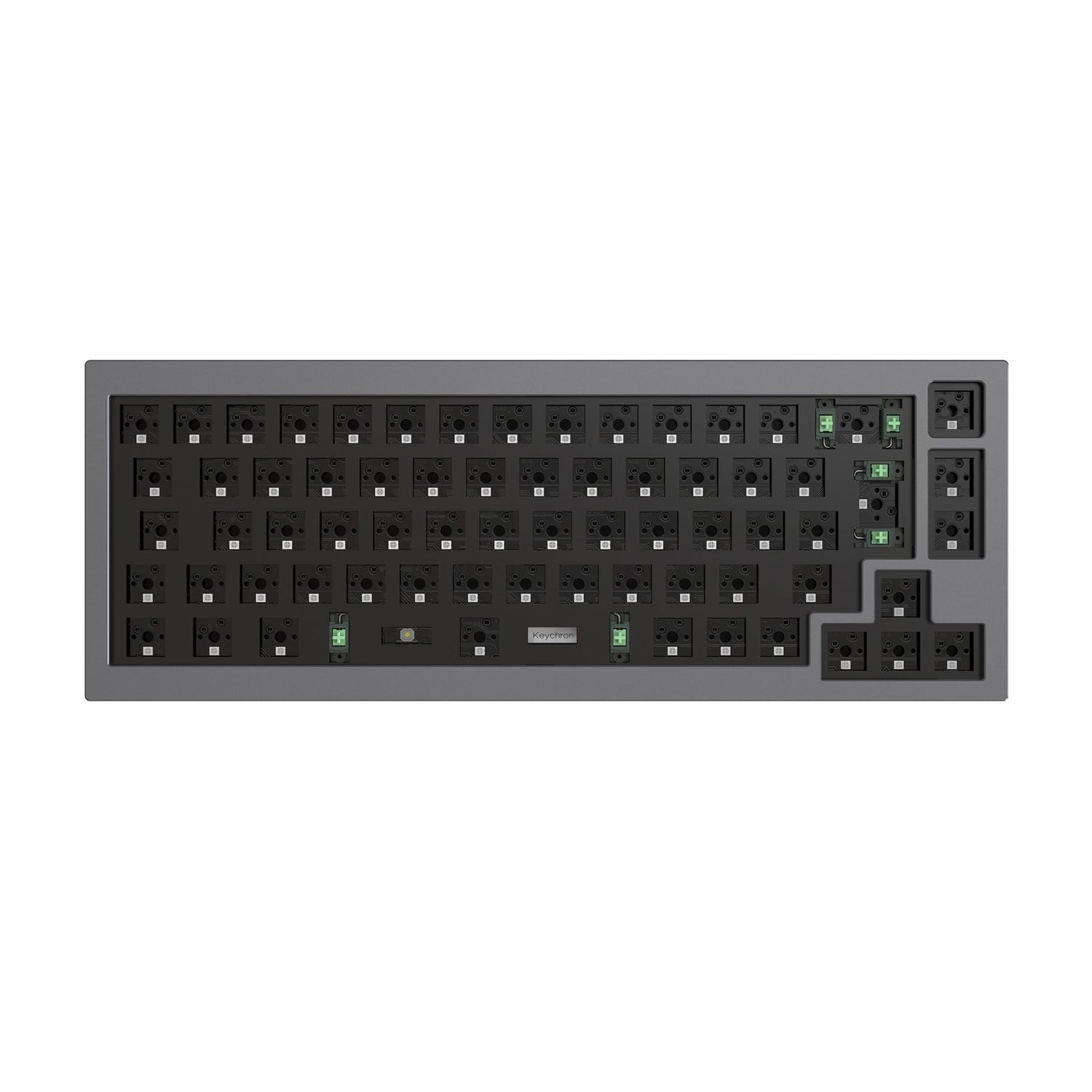 Keychron Q2 QMK Benutzerdefinierte mechanische Tastatur (US-ANSI-Layout)