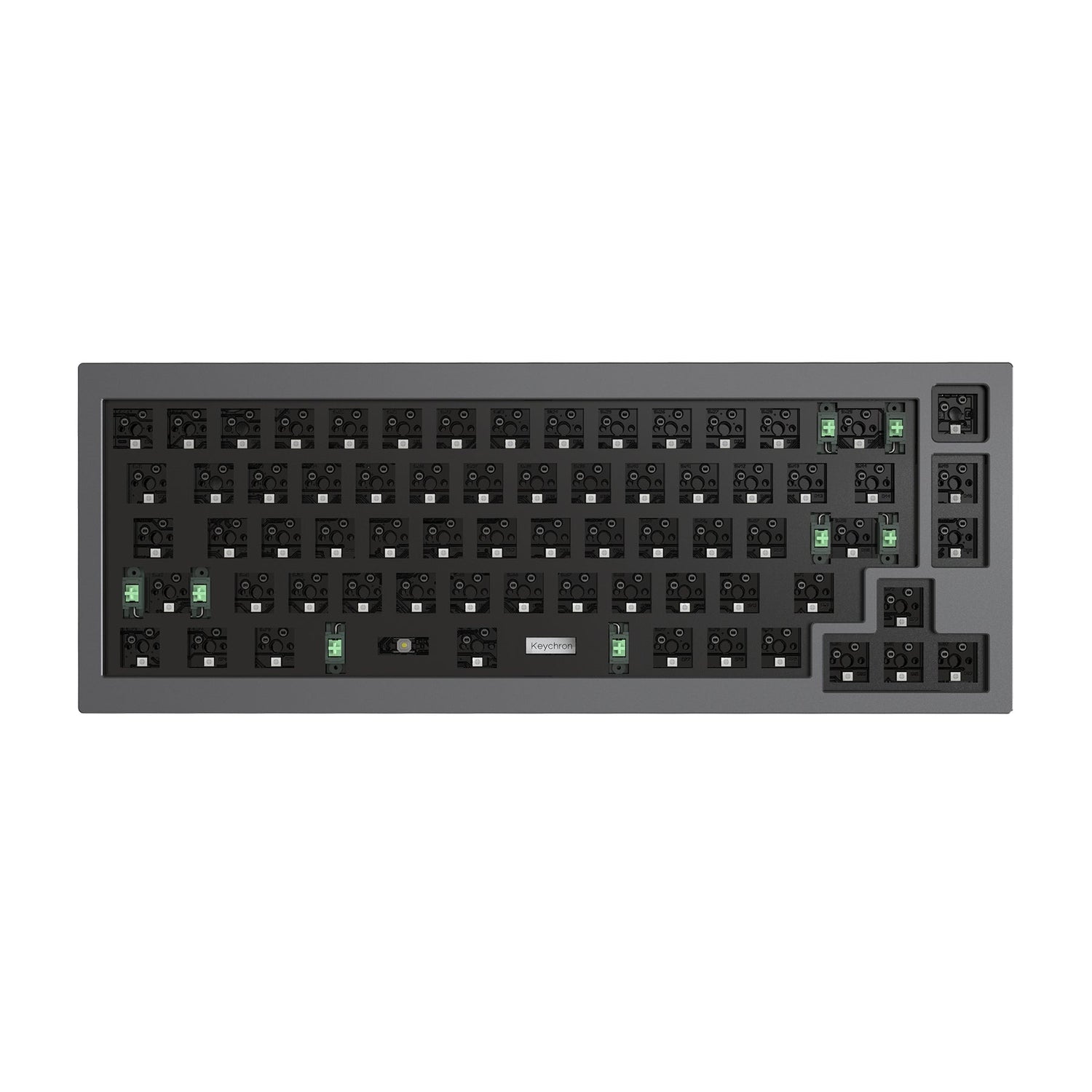 Keychron Q2 QMK Benutzerdefinierte mechanische Tastatur (US-ANSI-Layout)